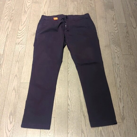 Men's Paul Smith Eggplant Purple Chinos - Size 32R In Excellent Condition - Picture 2 of 8